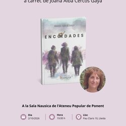 Presentació del llibre Encordades, de Maribel Torà Beranuy