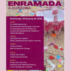 Festa de l'Enramada de Guissona