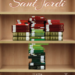 Celebració de la Diada de Sant Jordi a la ciutat de Lleida