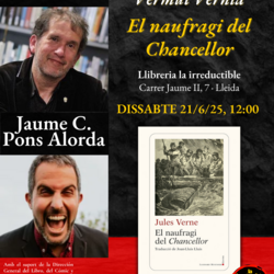 Vermut Vernià amb presentació d’El naufragi del Chancellor, de Jules Verne