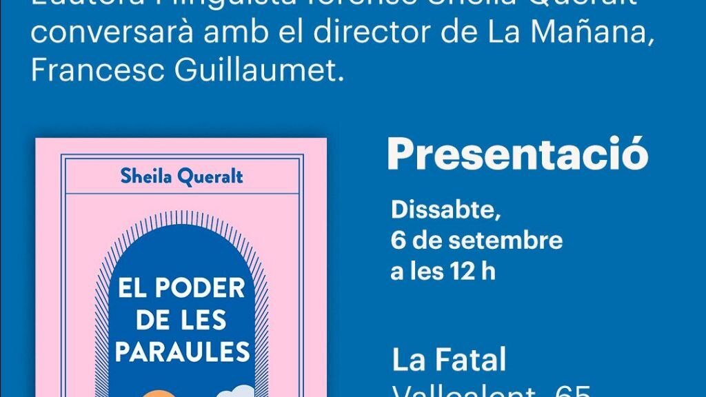 Presentació del llibre 'El poder de les paraules' de Sheila Queralt