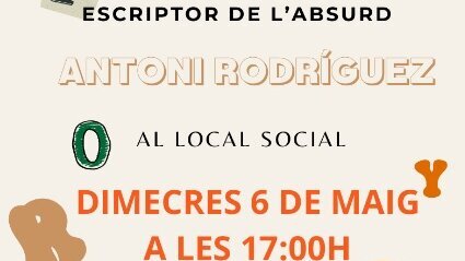 Taller de paraules a càrrec de l'Antoni Rodríguez