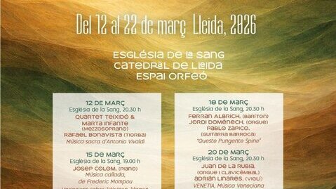 Festival de música espiritual 'De Llum i de Tenebres'
