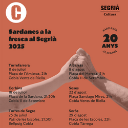 Sardanes a la fresca