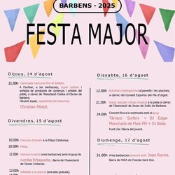 Festa Major de Barbens