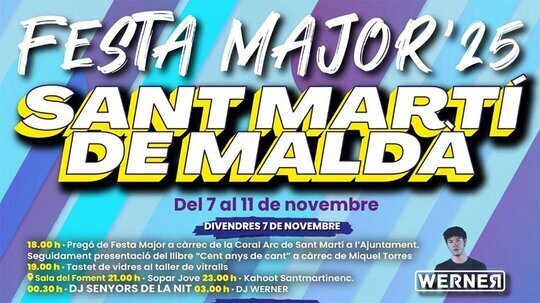 Festa Major de Sant Martí de Maldà