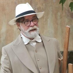 Passejant amb Santiago Rusiñol