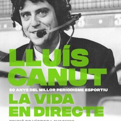 Presentació de La vida en directe, del periodista Lluís Canut Permanyer,
