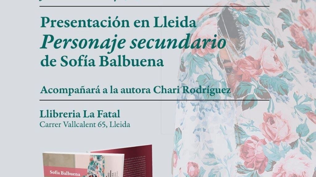 Presentació del lllibre 'Personaje secundario'