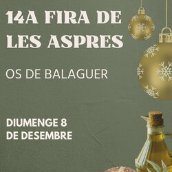 Fira de les Aspres a Os de Balaguer