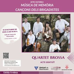 Actuació de Quartet Brossa