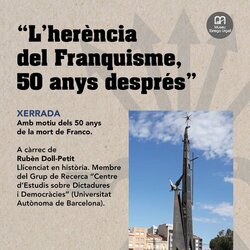 L’herència del franquisme, 50 anys després