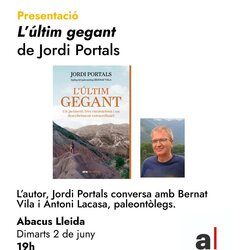 Presentació 'L'últim gegant' de Jordi Portals
