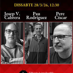 Recital poètic a càrrec de Josep Vicent Cabrera, guanyador del 9è Premi Carles Hac Mor