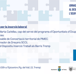 Jornades d'impuls a la cooperació per al desenvolupament econòmic i l'ocupació al Pallars Jussà
