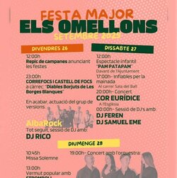 Festa Major dels Omellons