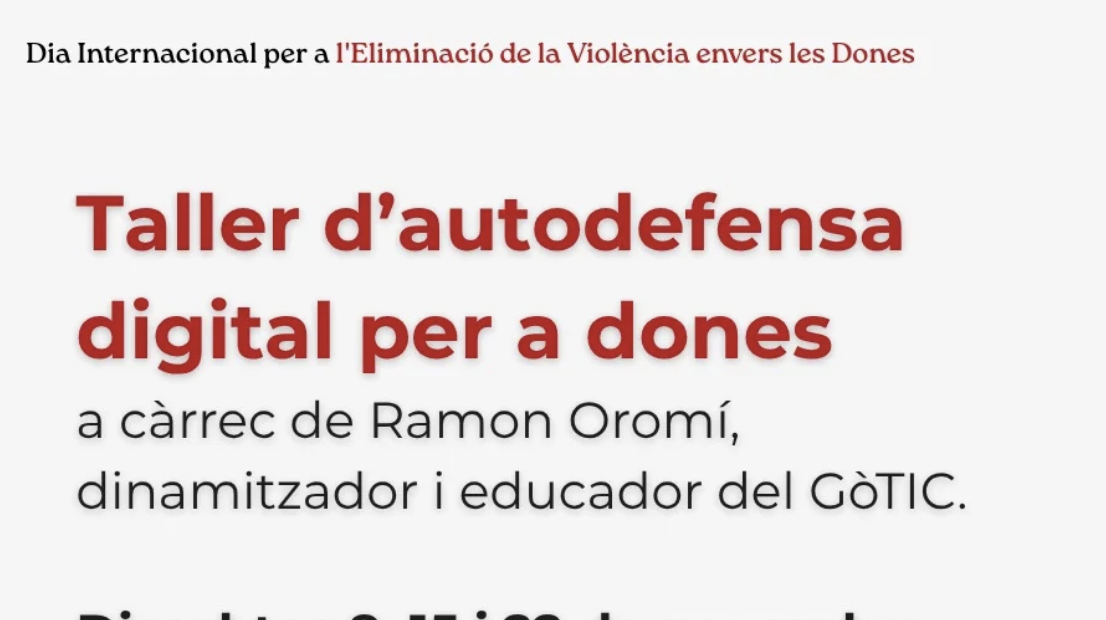 Taller de defensa digital