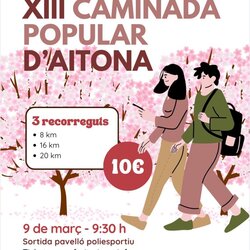 XII Caminada Popular d'Aitona