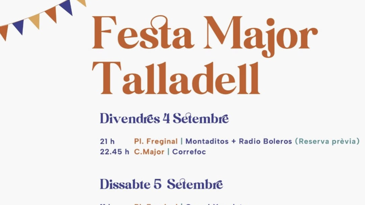 Festa Major d'El Talladell