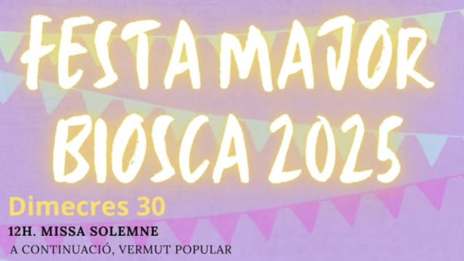 Festa Major de Biosca