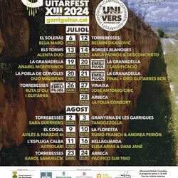 XIII Garrigues Guitar Festival 2024