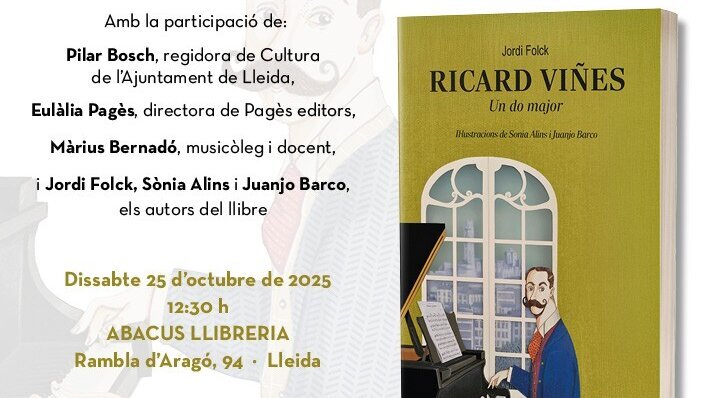 Presentació del llibre 'Ricard Viñes, un do major'