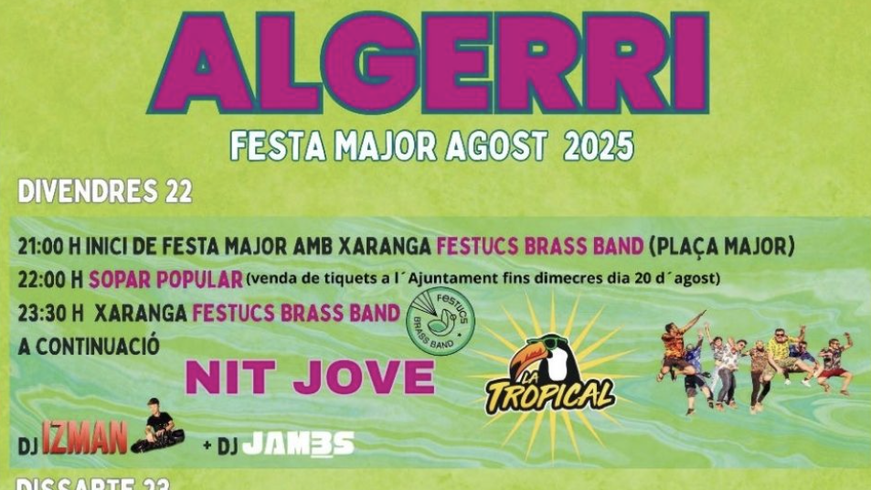 Festa Major d'Algerri