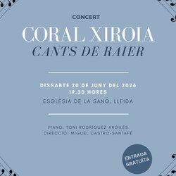Concert Coral Xiroia