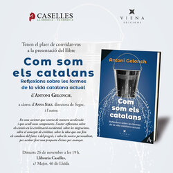 Presentació del llibre 'Com som els catalans' d'Antoni Gelonch