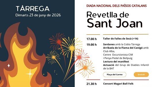 Revetlla de Sant Joan a Tàrrega