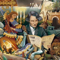 Presentació del llibre "La Ciudad de les llums mortes" de David Uclés