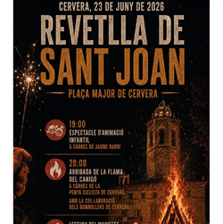 Revetlla de Sant Joan a Cervera