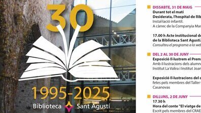 Aniversari de la Biblioteca Sant Agustí