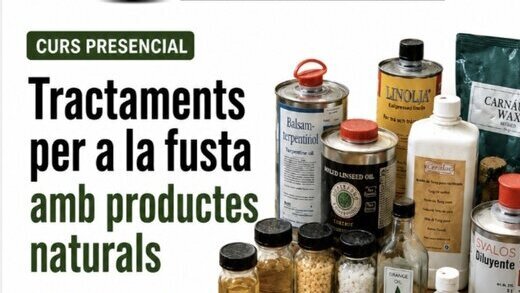 Tractaments per a la fusta amb productes naturals