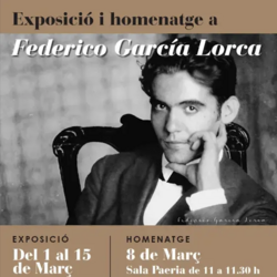 Exposició i homenatge a Federico García Lorca