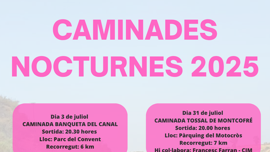 Caminades nocturnes a Bellpuig