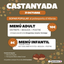 Castanyada i Haloween a Alfarràs