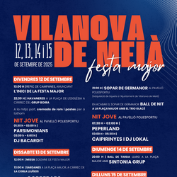 Festa Major de Vilanova de Meià