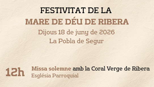 Festivitat de la Verge de Ribera