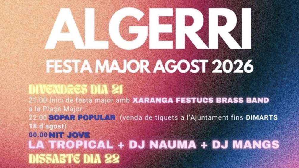 Festa Major d'Algerri
