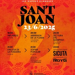 Revetlla de Sant Joan a Les Borges Blanques