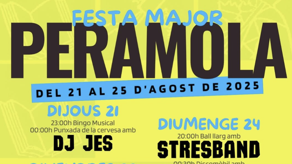 Festa Major de Peramola