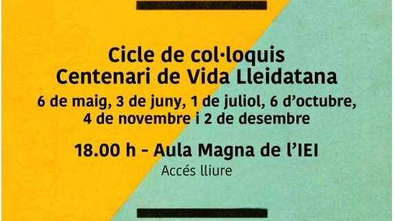 Cicle de col·loquis '100 anys, 100 idees'
