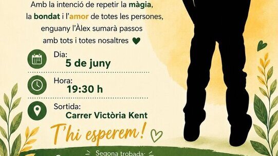 Caminada solidària 'Caminem amb l'Àlex'