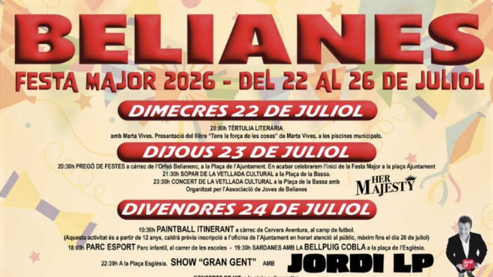 Festa Major de Belianes