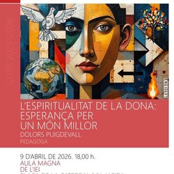 Conferència 'L'espiritualitat de la dona: l'esperança per un món millor'
