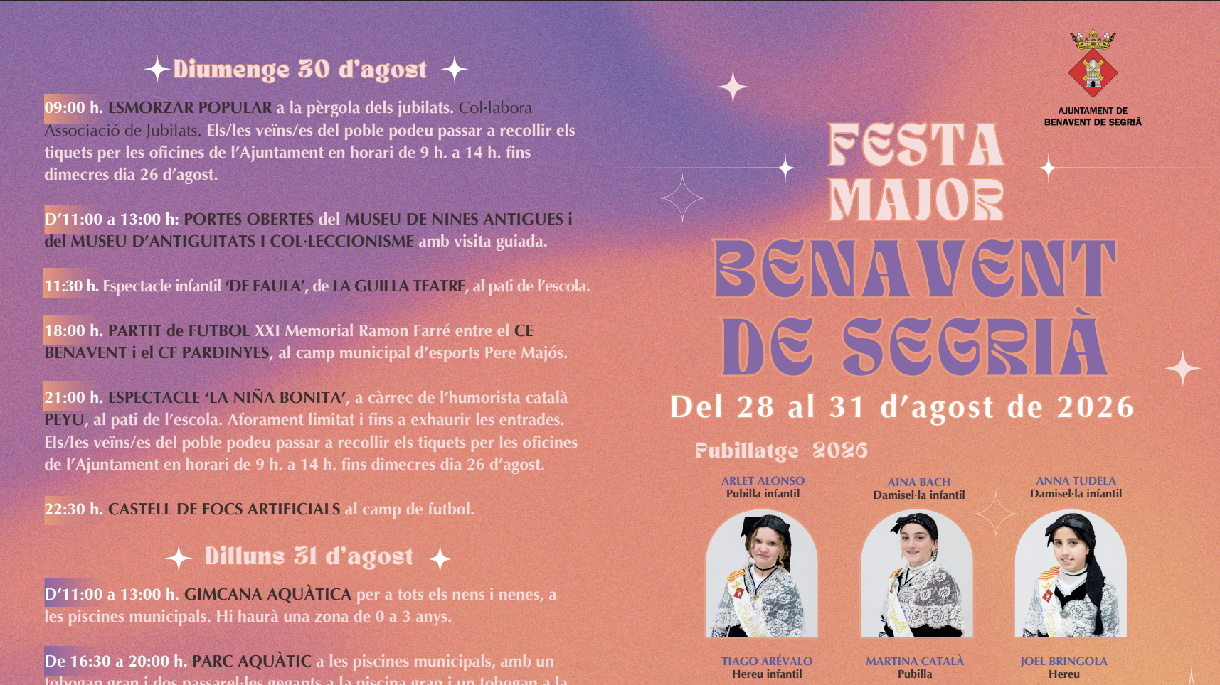 Festa Major de Benavent de Segrià