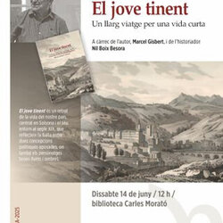 Presentació de la novel·la 'El jove tinent. Un llarg viatge per una vida curta' de Marcel Gisbert