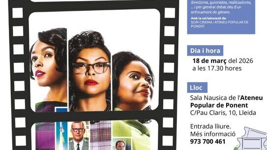 Projecció de la pel·lícula 'Figuras ocultas'