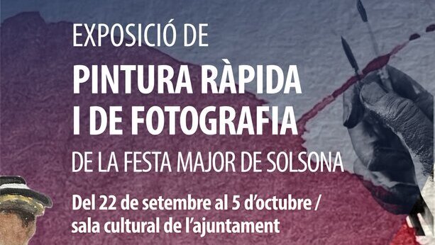 Exposició de pintura ràpida i fotografies